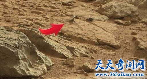 火星的表面发现一个巨大的洞口，下面可能存在火星生命！