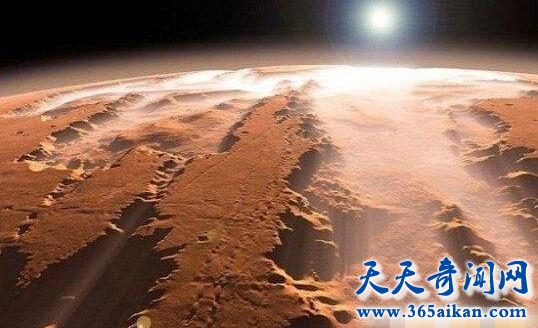 火星的天空