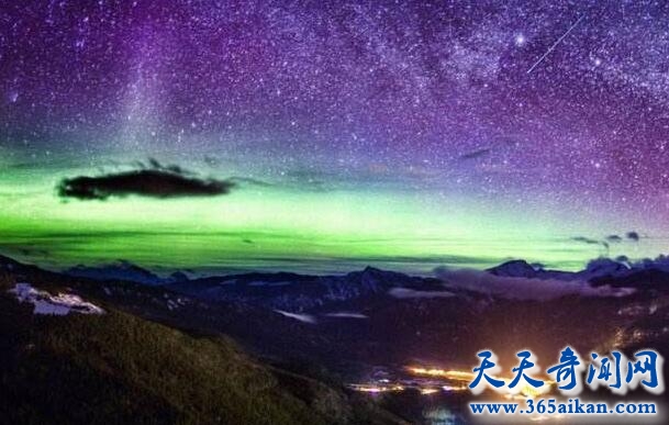五光十色北极光震撼来袭