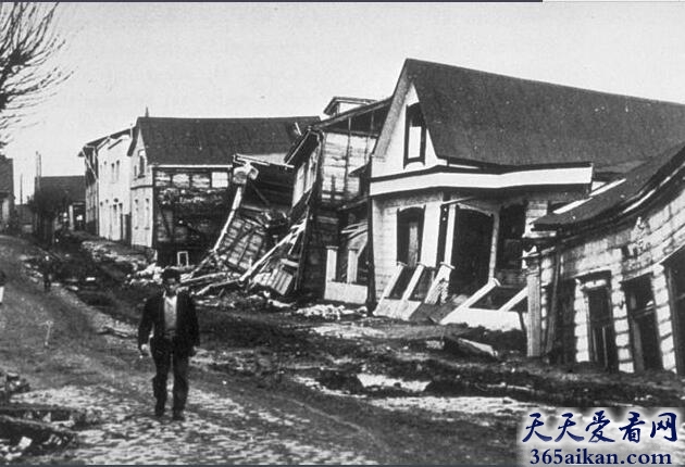 全球历史上最大的地震：瓦尔迪维亚大地震