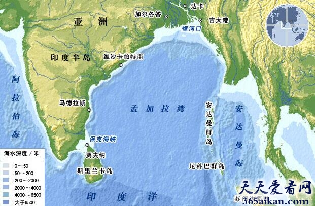世界上最大的海湾——孟加拉湾