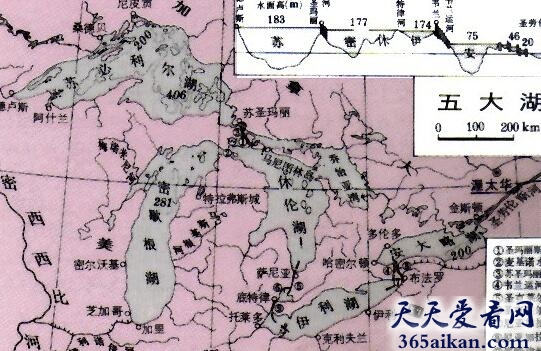 世界上最大的淡水湖群——五大湖