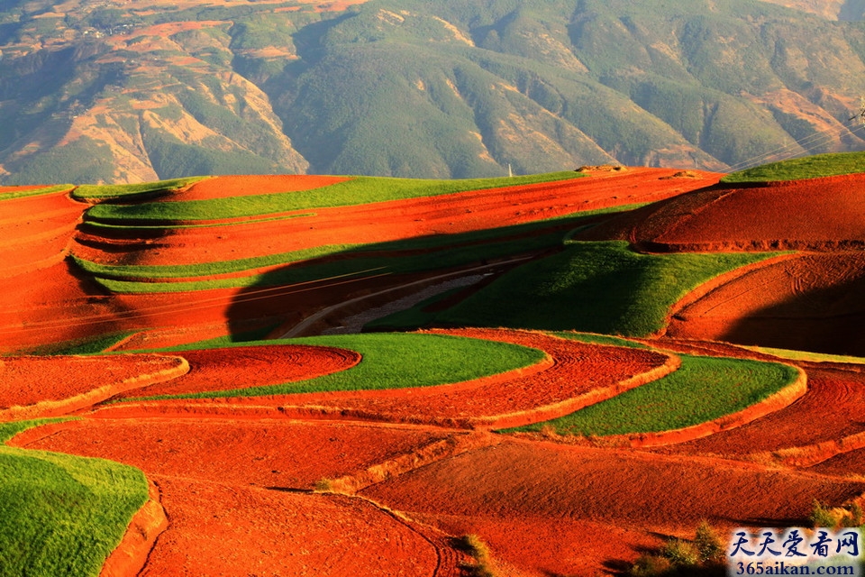 世界上最色彩斑斓的地方，上帝遗失在人间的画板，东川红土地